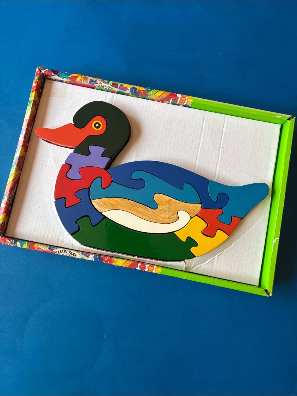 Adica Pongi Inc - VTG. DUCK NOVELTY PUZZLE (13 pieces) - Picture 2 of 7